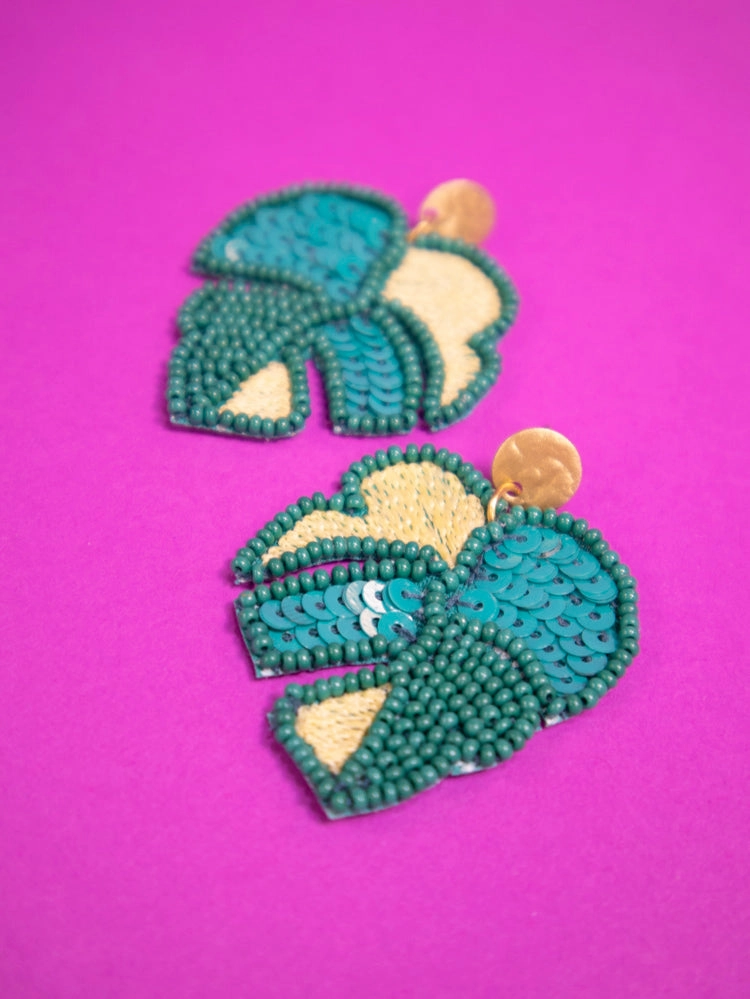 Deliciosa Earrings - Green