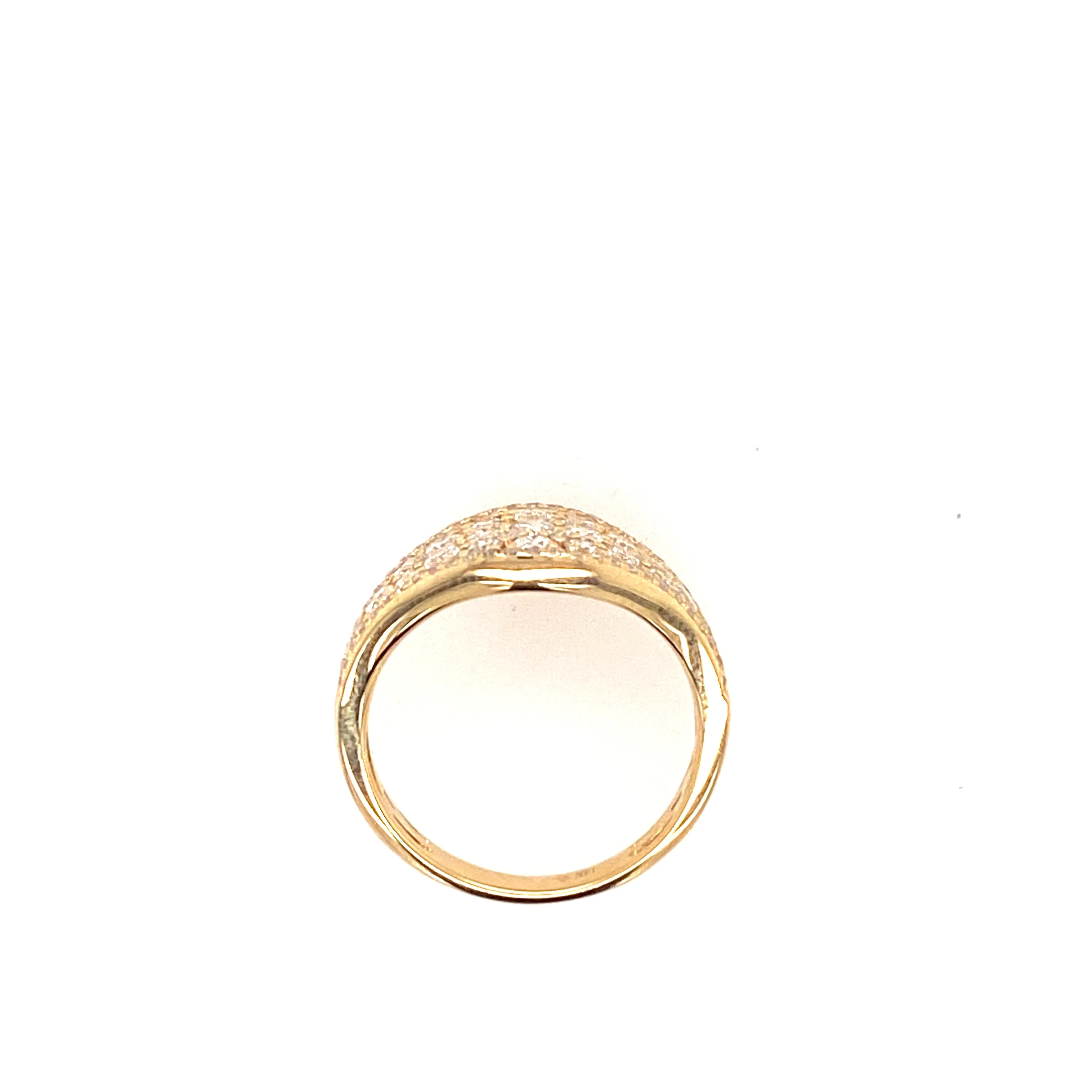 Diamond cluster ring