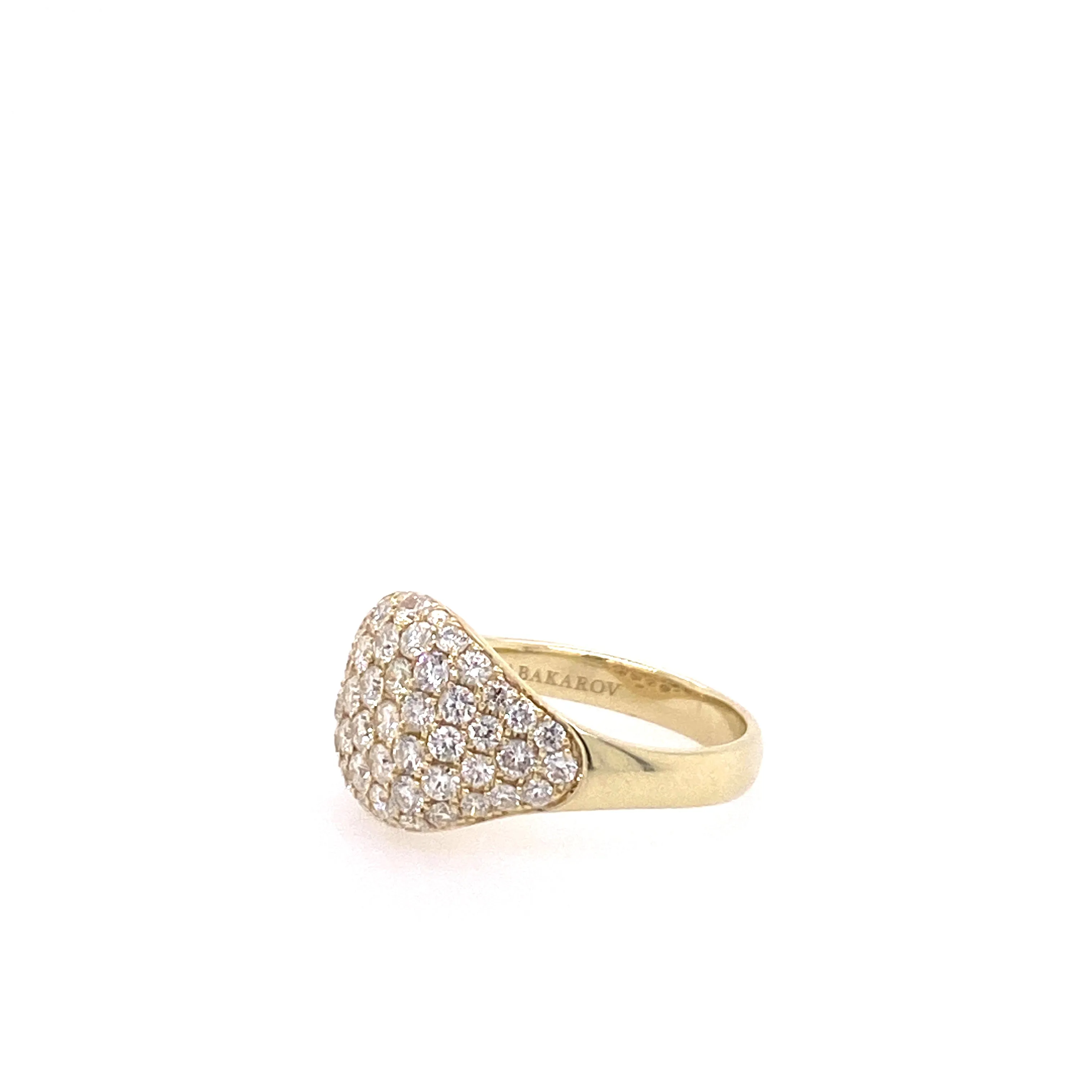 Diamond Cluster Ring