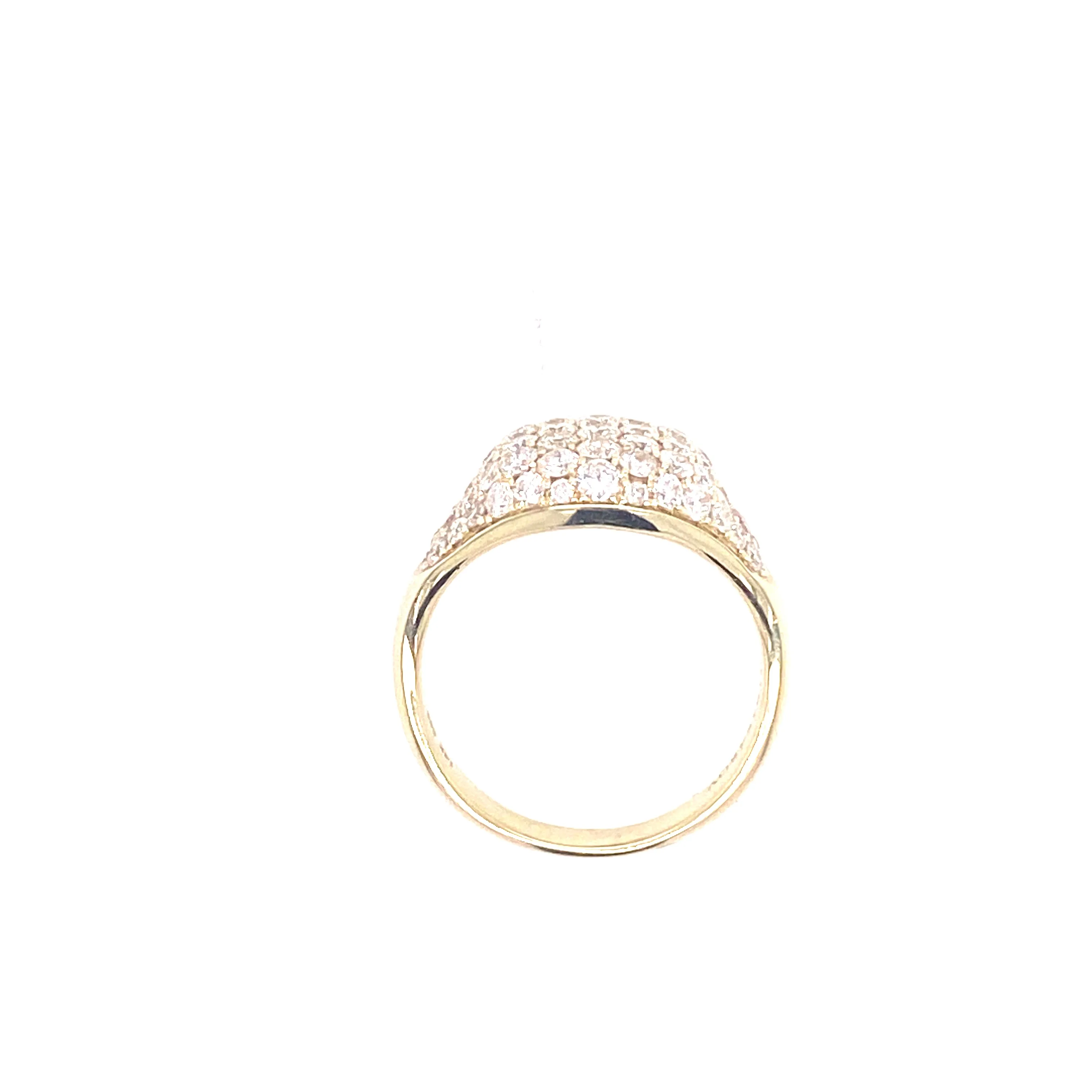 Diamond Cluster Ring