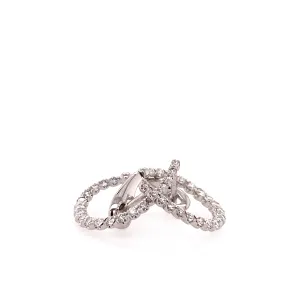 Diamond Hoop Earrings