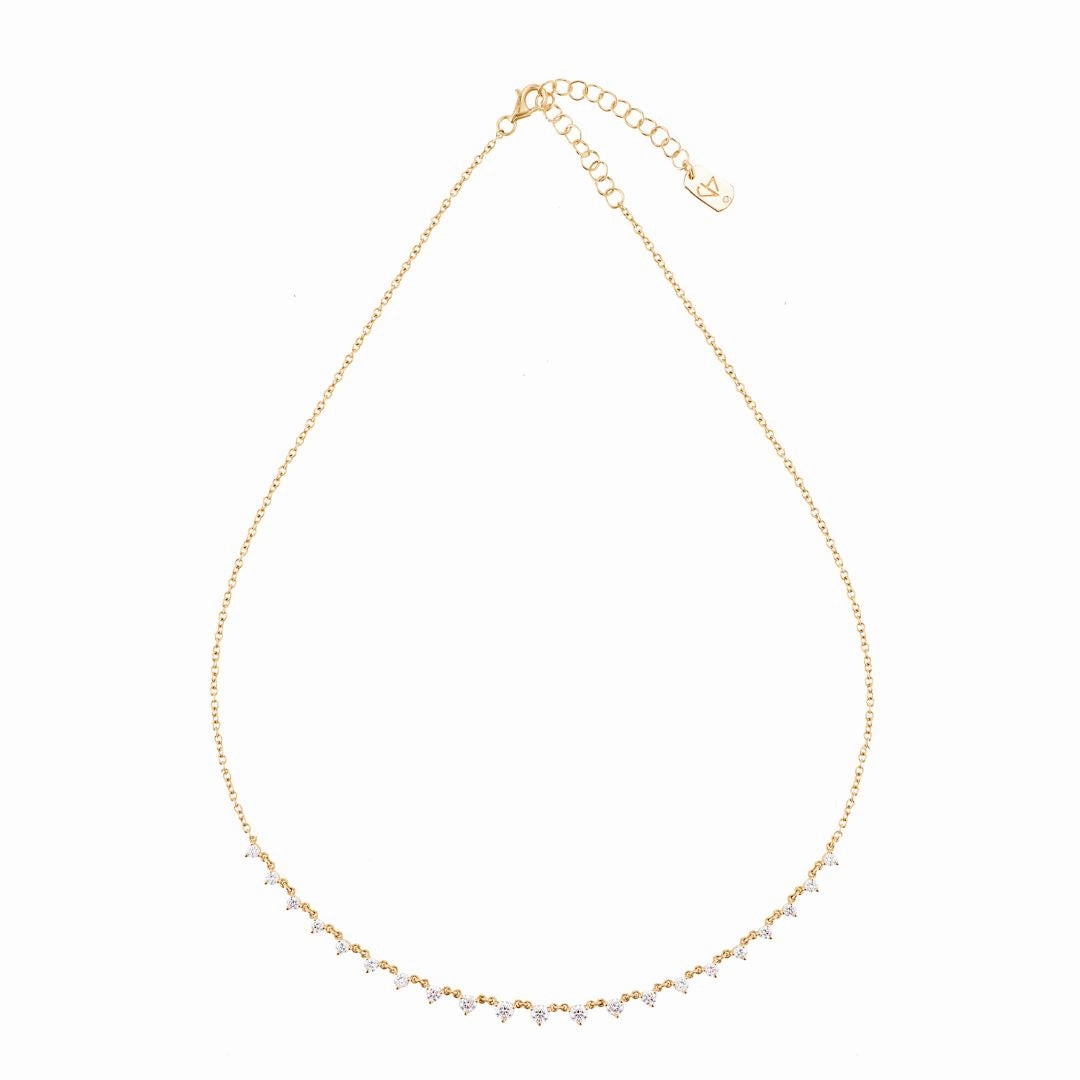 Diamond Bib Necklace