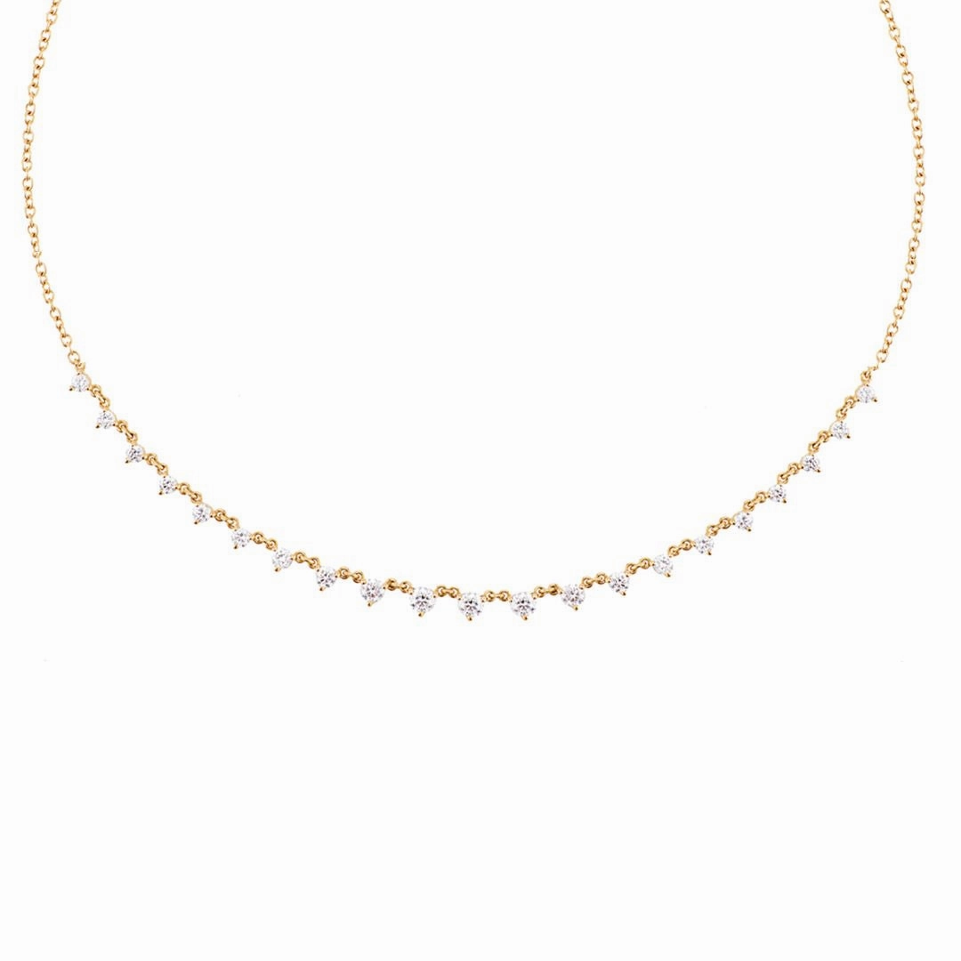 Diamond Bib Necklace