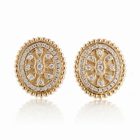 Diamond Byzantine Earrings