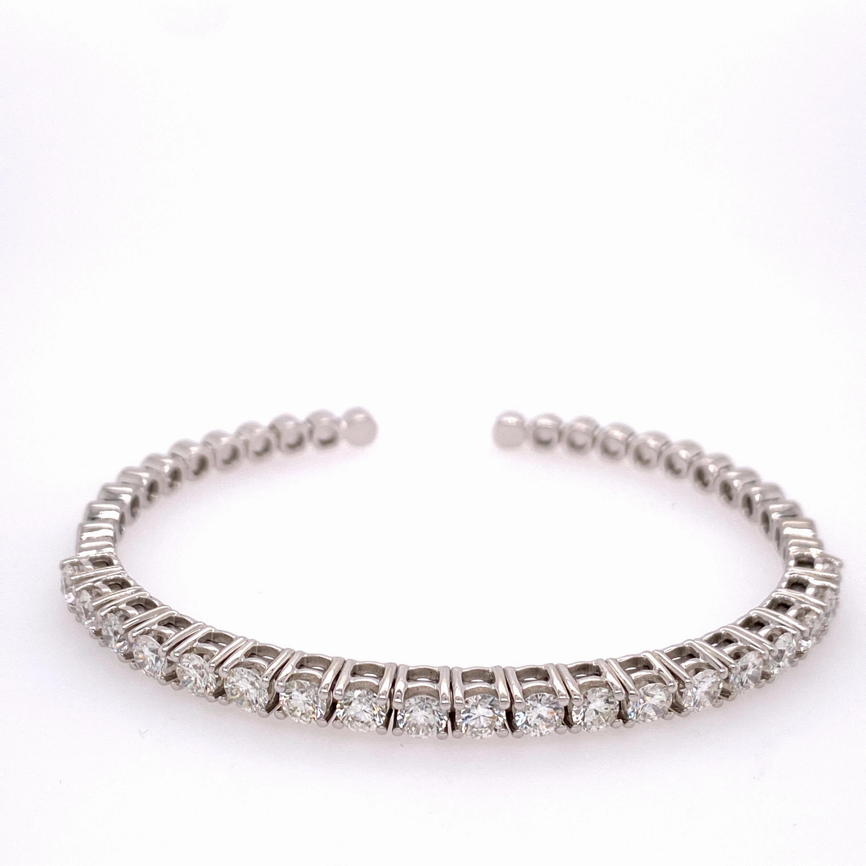 Diamond cuff bracelet