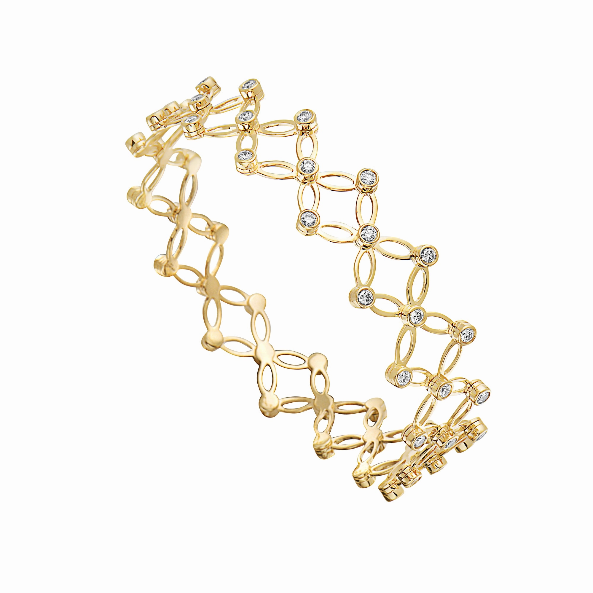 Diamond Expandable Style Ring & Bracelet