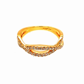 Diamond Infinity Ring