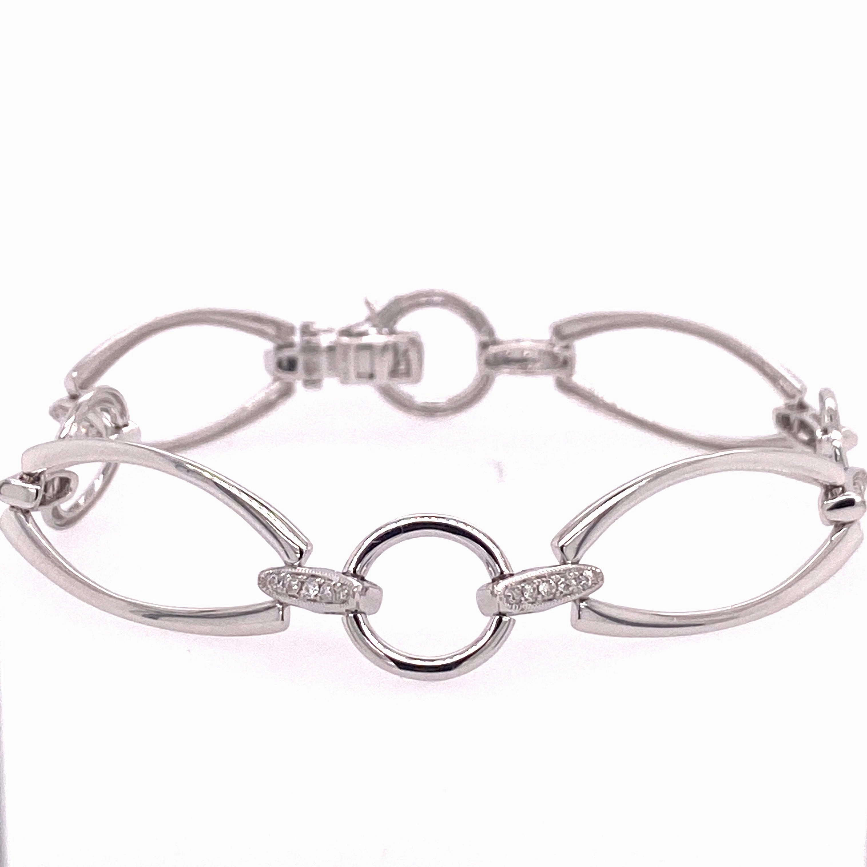 Diamond Link Bracelet