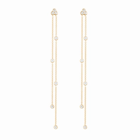 Diamond Poppy Earrings