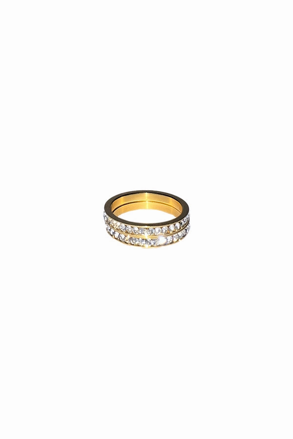 Diamonette Stacking Ring-Gold