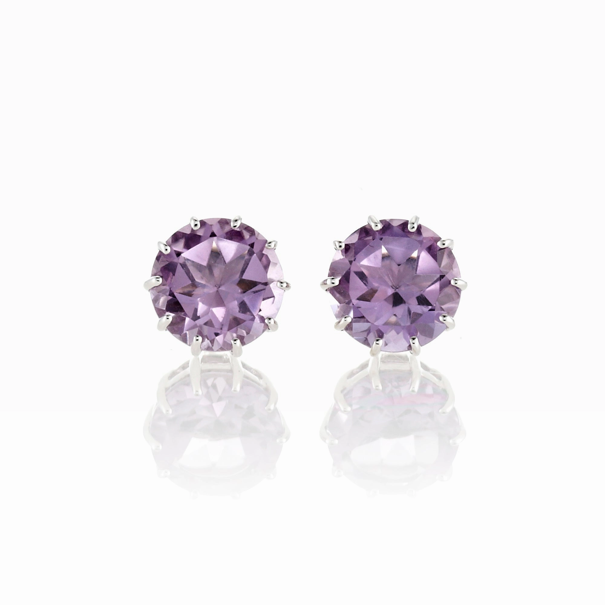 Dottie Earrings in Amethyst