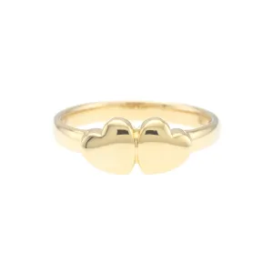 Double Hearts Ring
