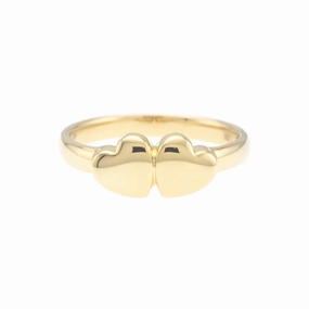 Double Hearts Ring