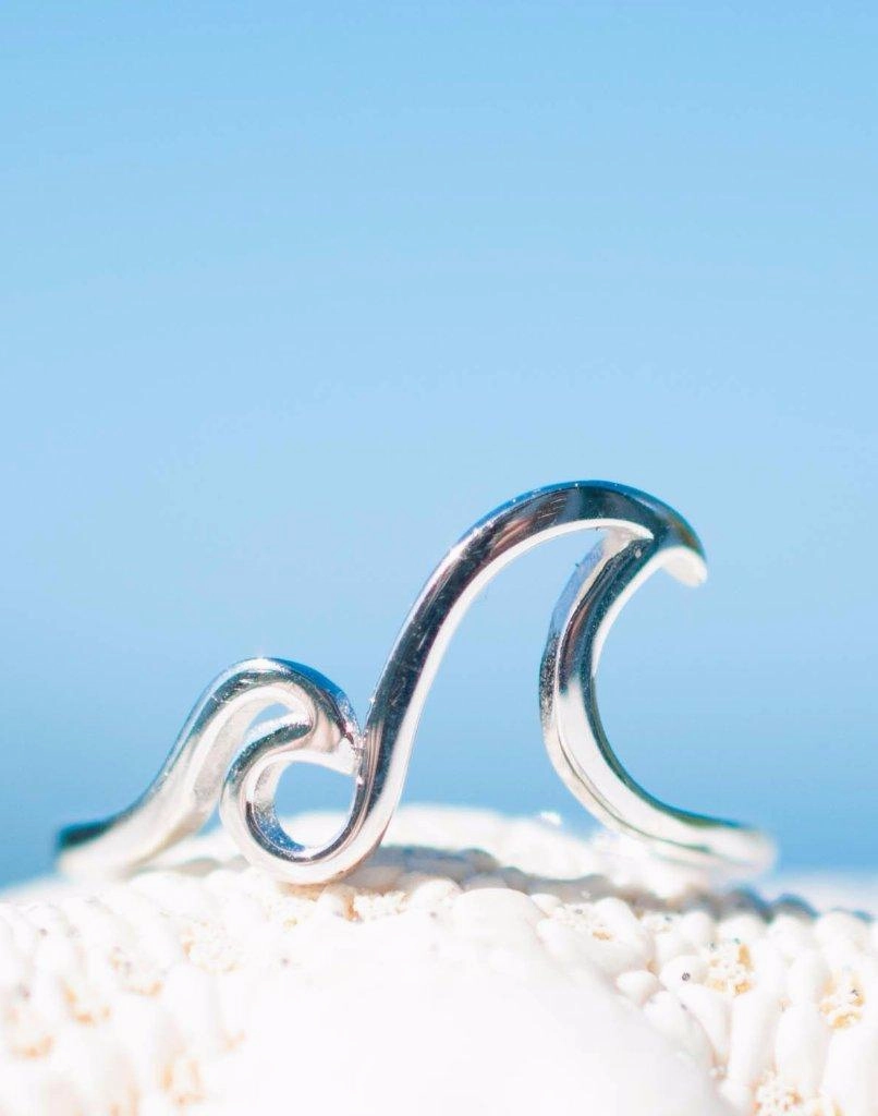 Double Wave Ring ~Sterling Silver 925 ~ SMR075