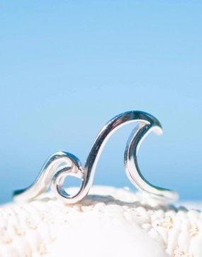 Double Wave Ring ~Sterling Silver 925 ~ SMR075