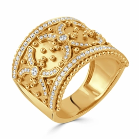 Doves Byzantine Ring