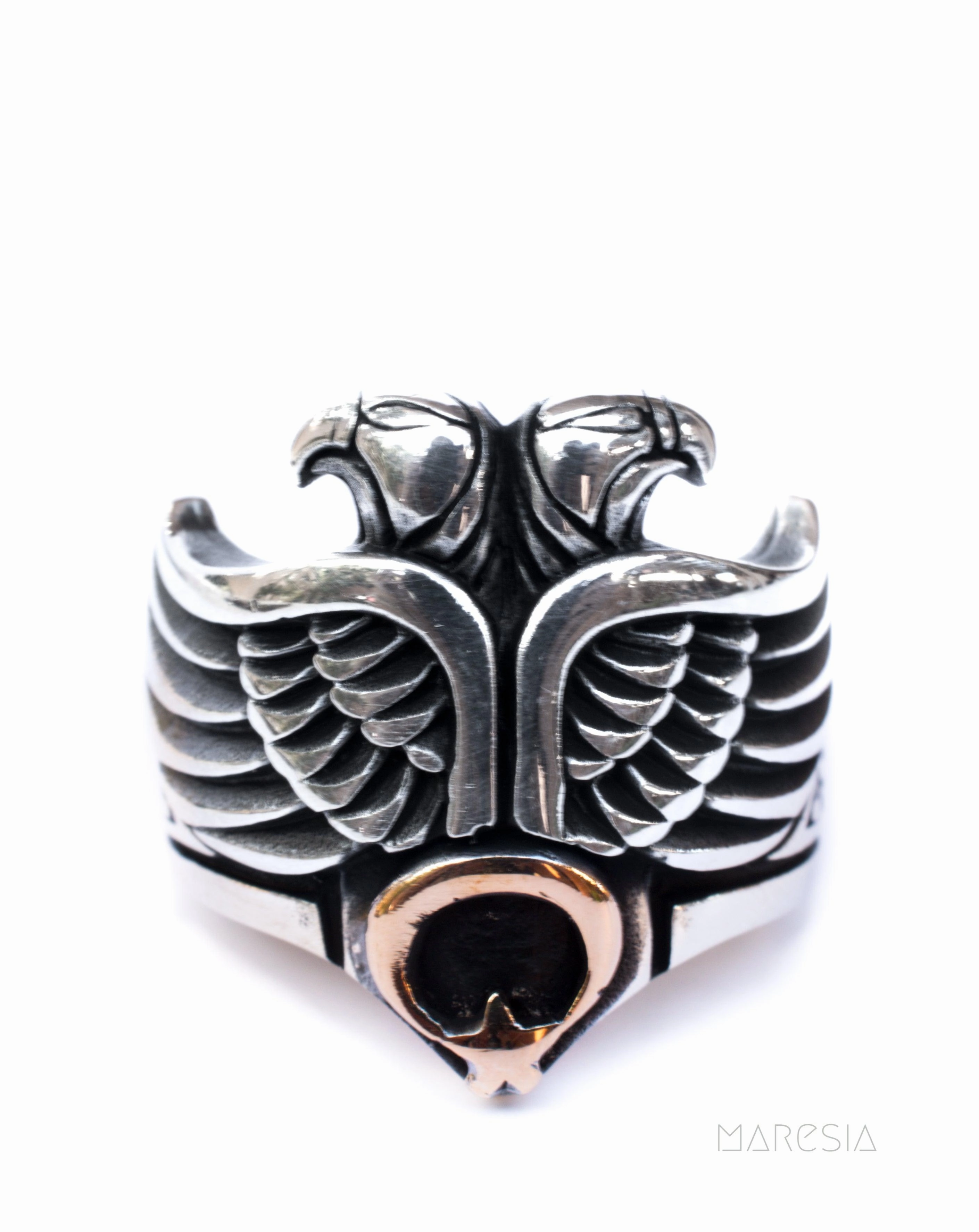 Eagle Men's Ring ~ Sterling Silver 925 ~