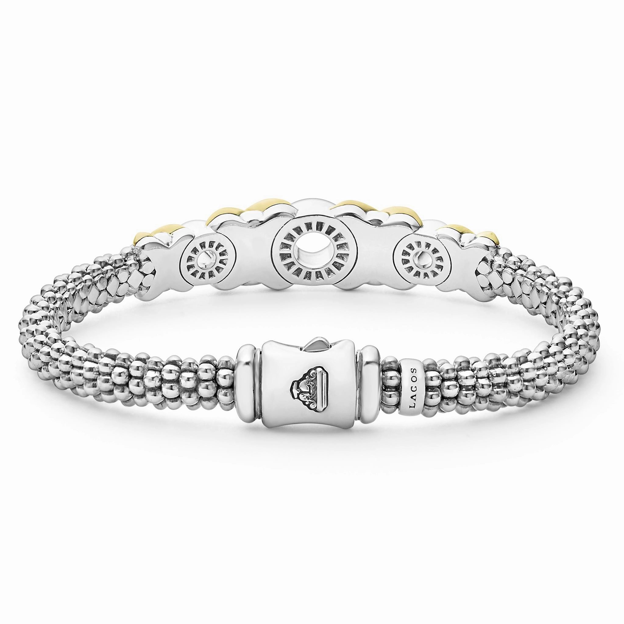 Embrace 18K Gold XO Diamond Bracelet | 6mm
