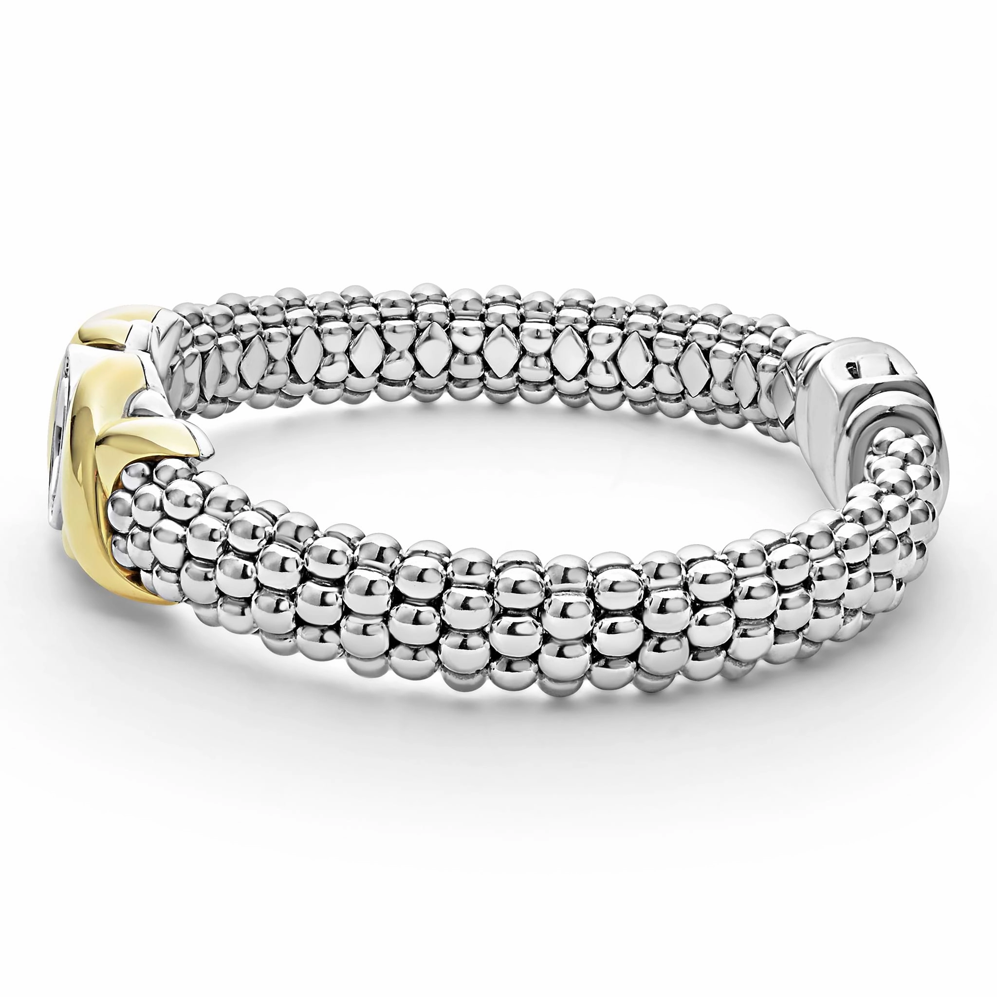 Embrace 18K Gold XO Diamond Bracelet | 9mm
