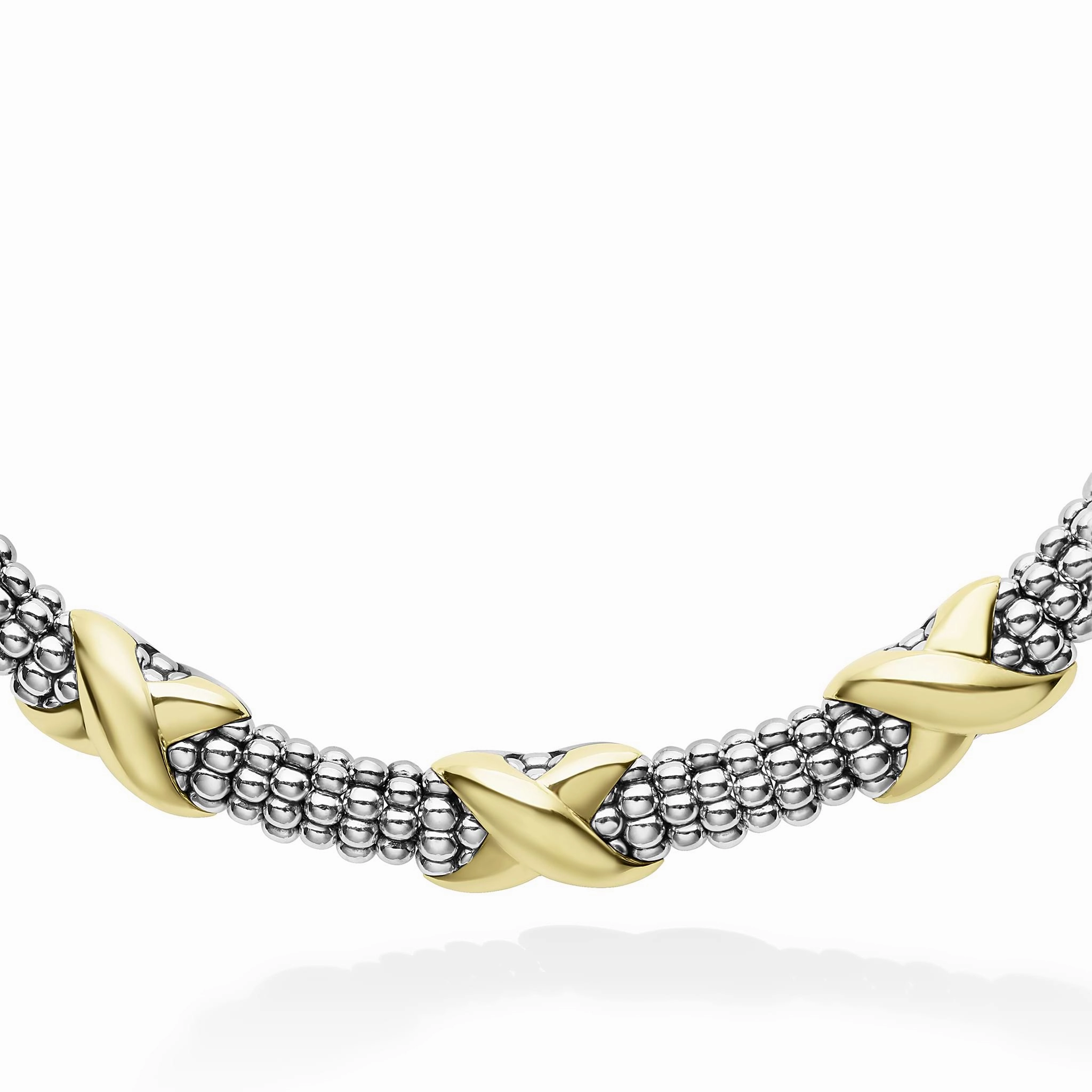 Embrace Five Station X Caviar Necklace