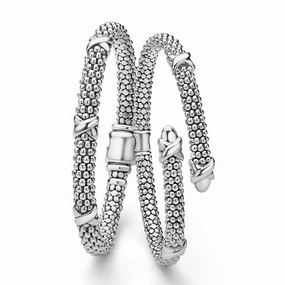 Embrace Silver X Bracelet Gift Set