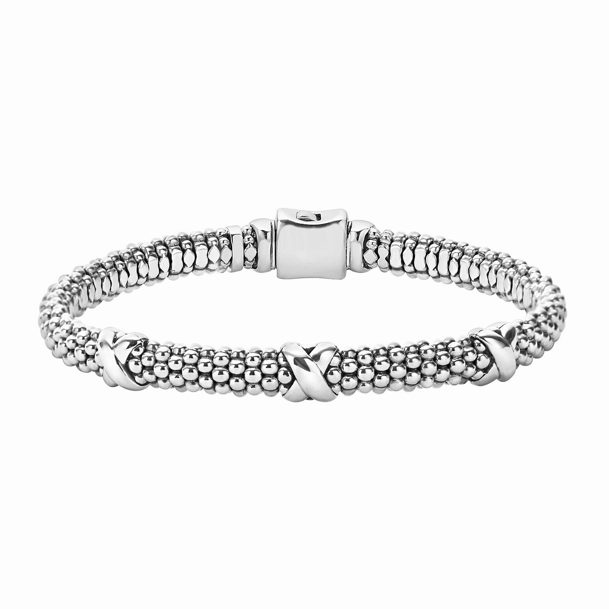 Embrace Silver X Bracelet Gift Set