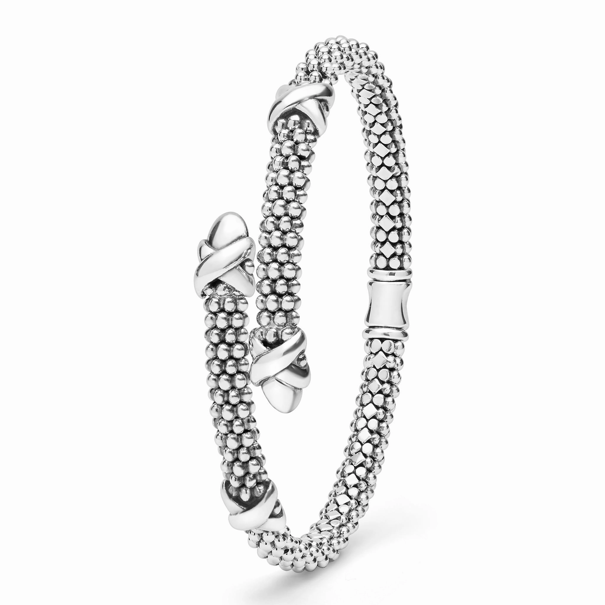 Embrace Silver X Station Versa Bypass Bracelet