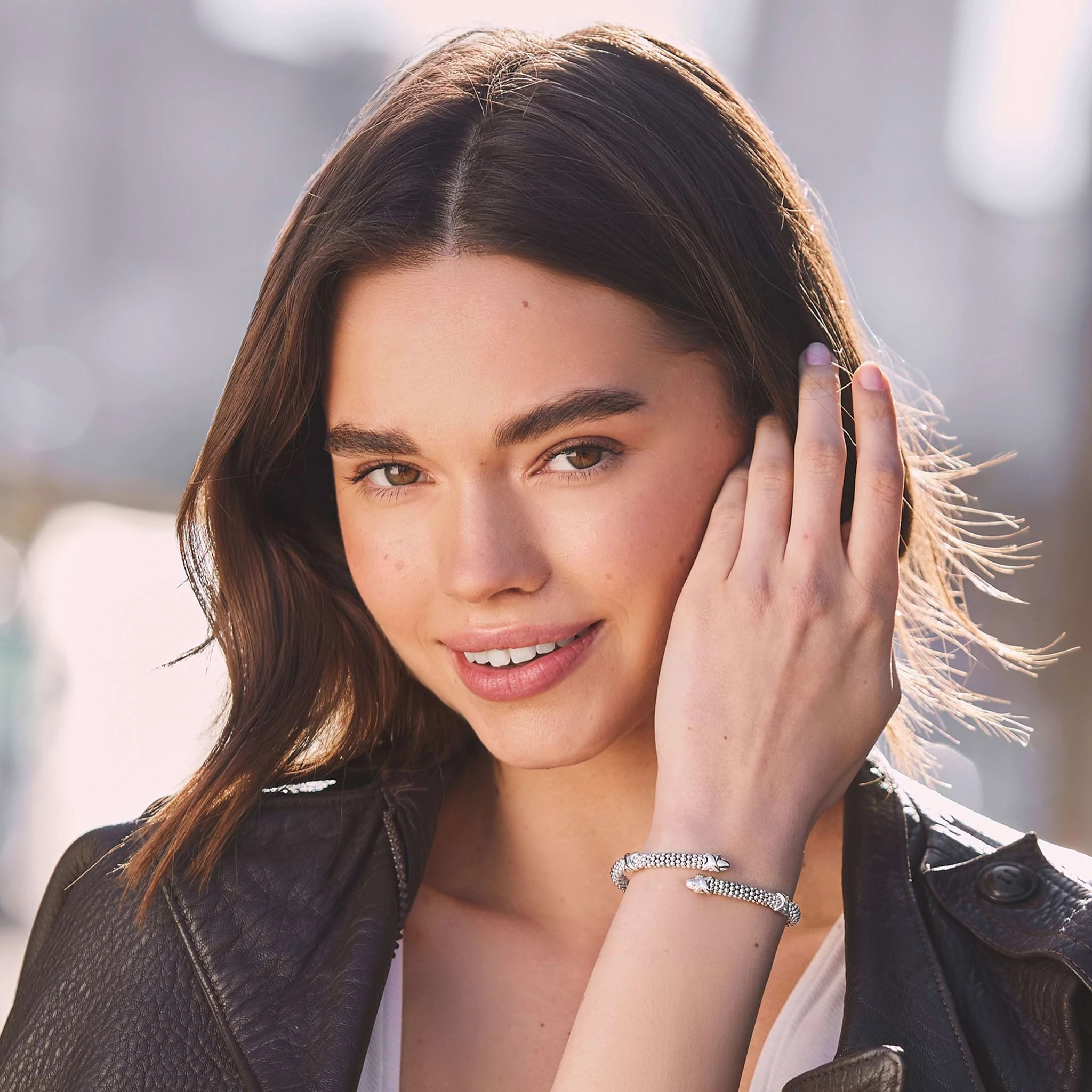 Embrace Silver X Station Versa Bypass Bracelet