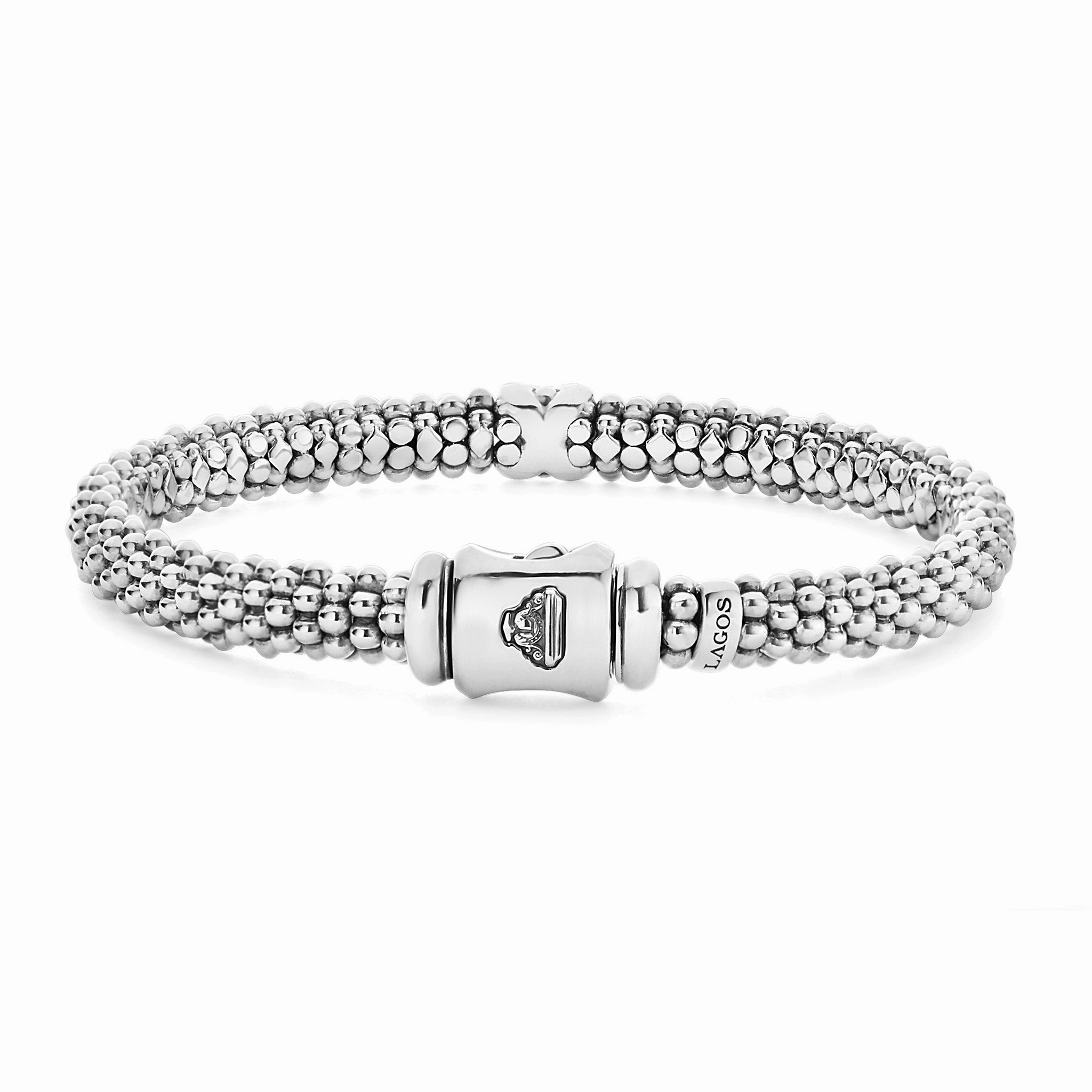 Embrace Single Station X Two-Tone Diamond Bracelet | 6mm