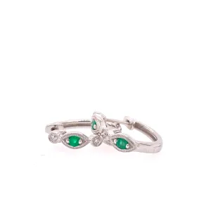 emerald earrings