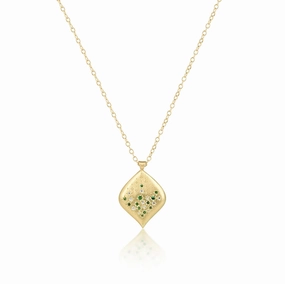 Emerald Andromeda Pendant Necklace