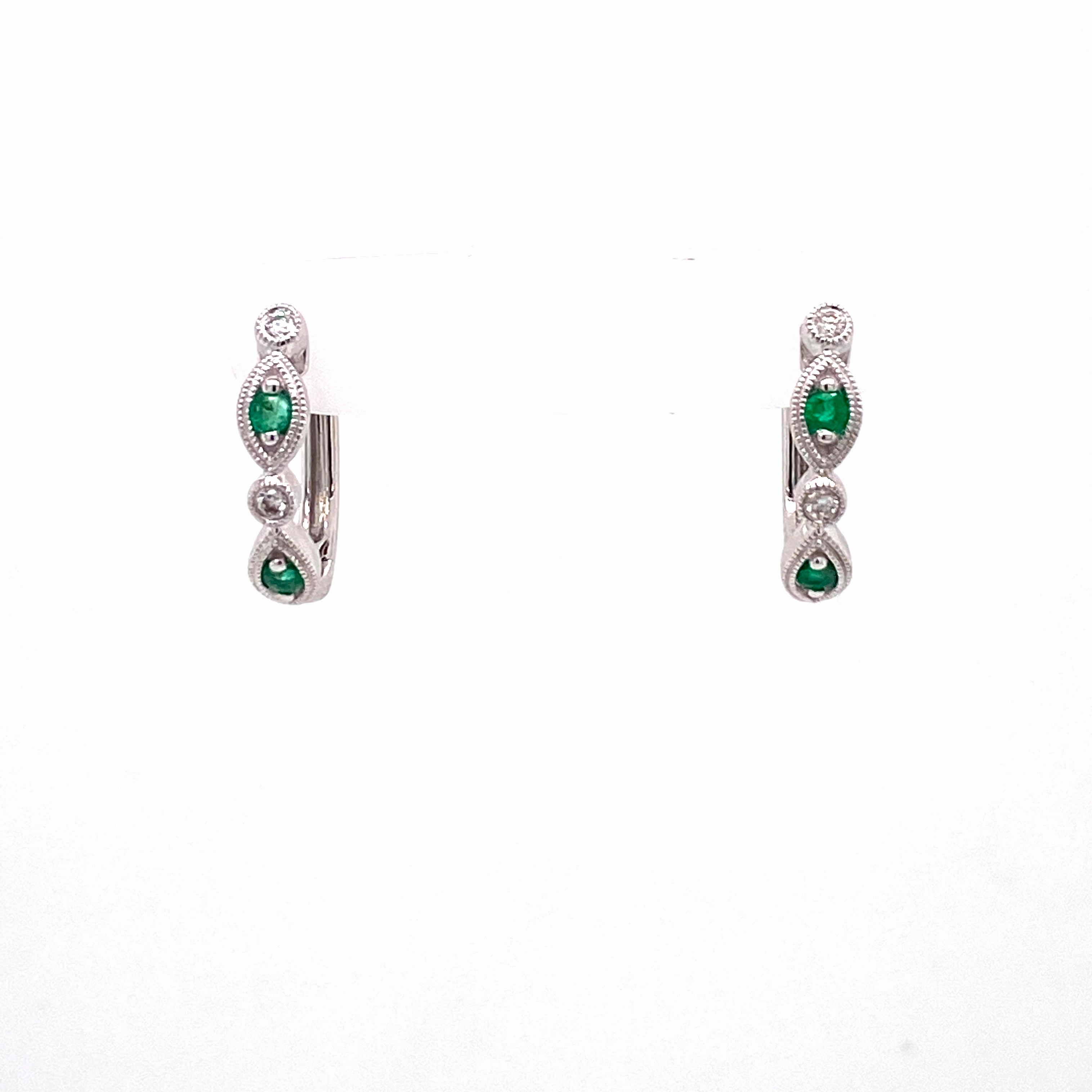 emerald earrings