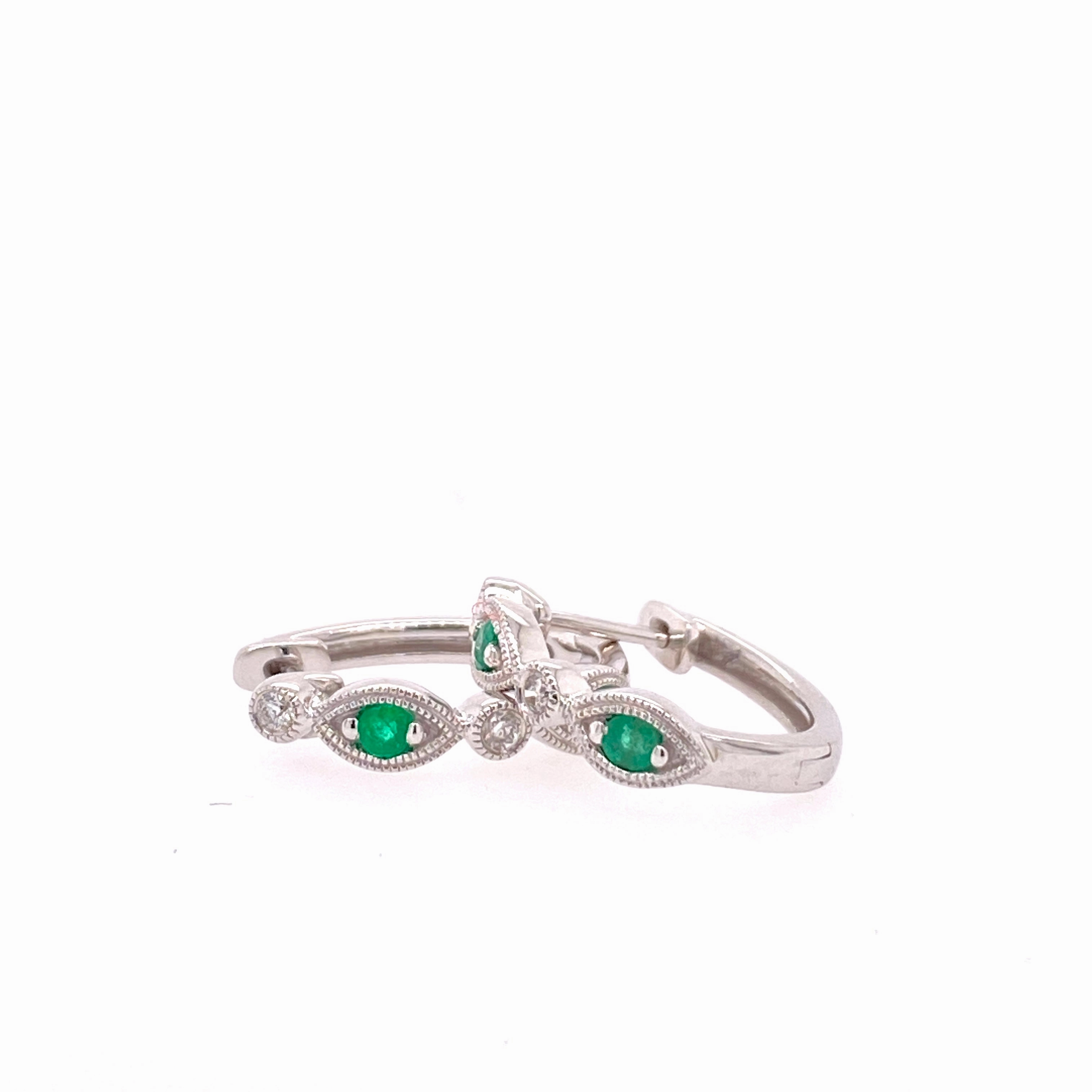 emerald earrings