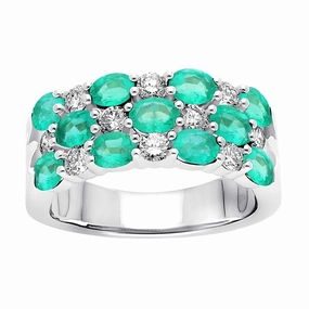 Emerald Garden Ring - WG