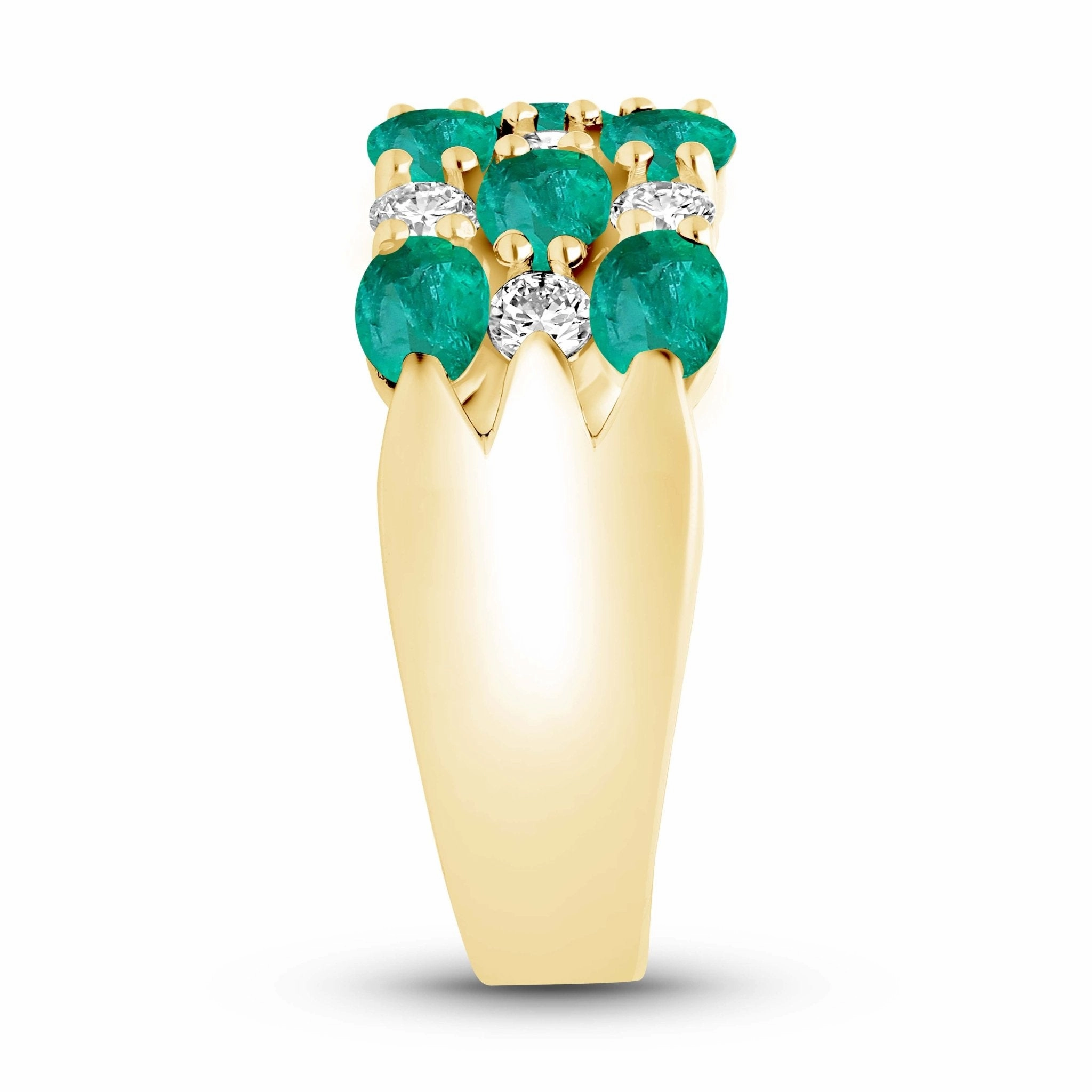 Emerald Garden Ring - YG