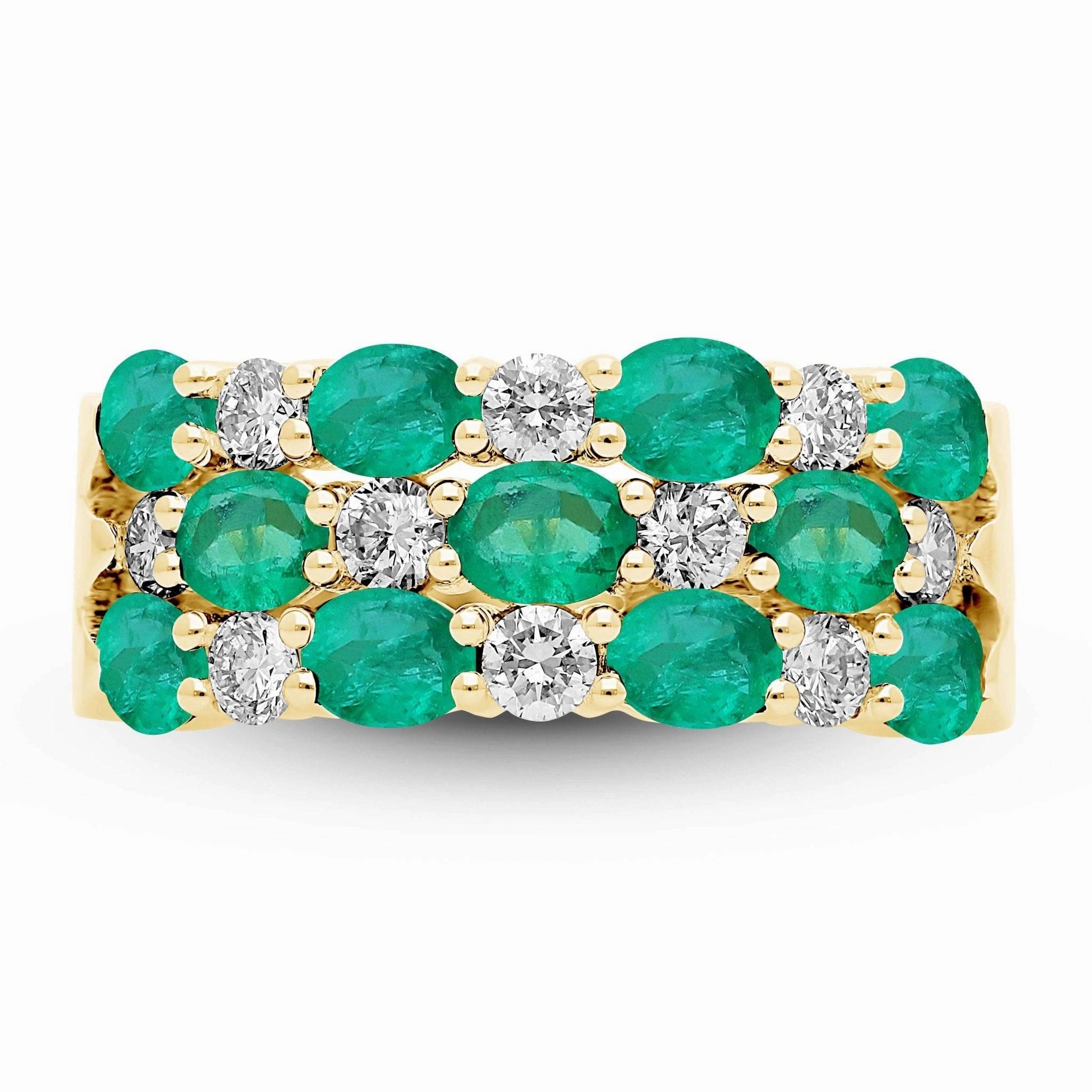 Emerald Garden Ring - YG