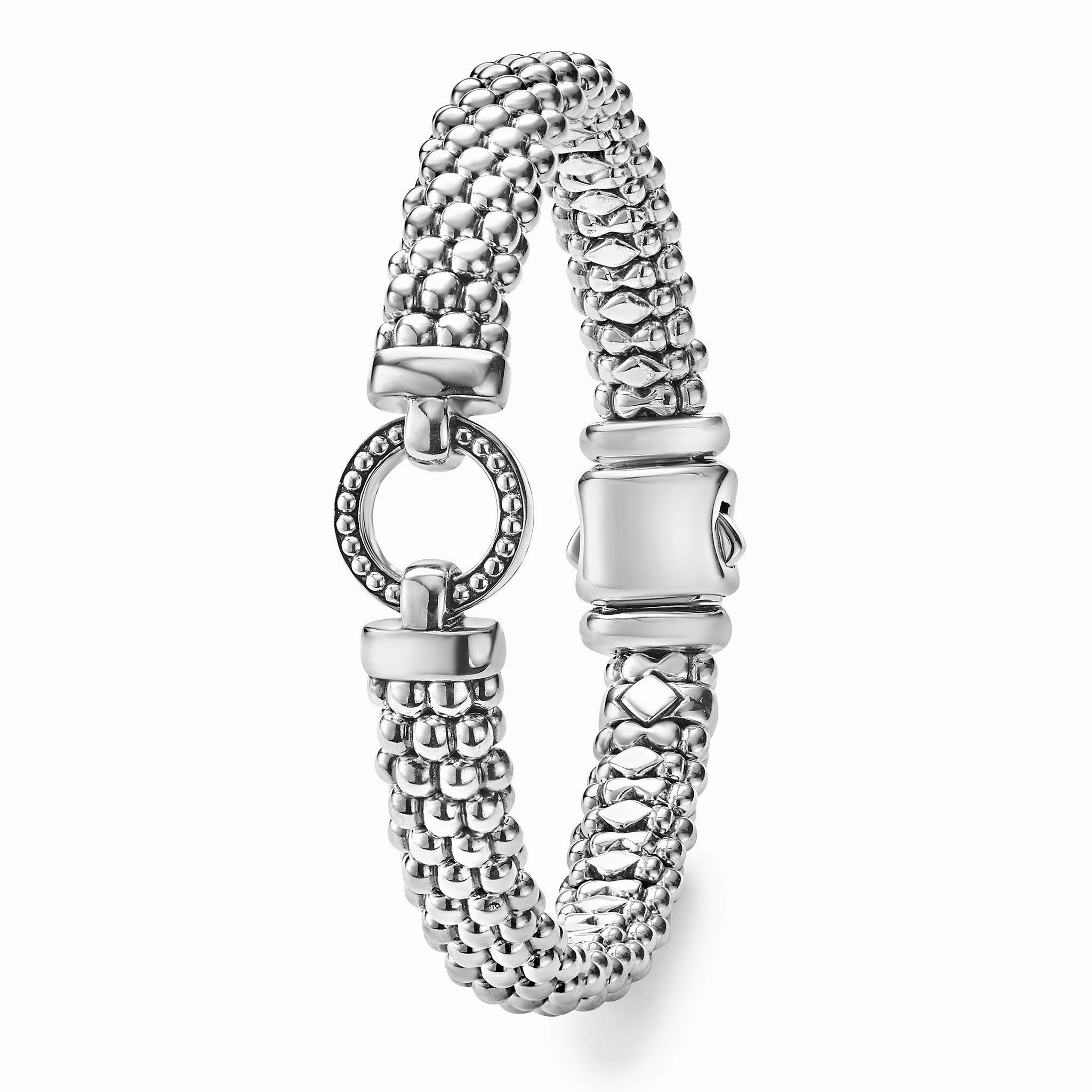 Enso Circle Caviar Bracelet | 9mm