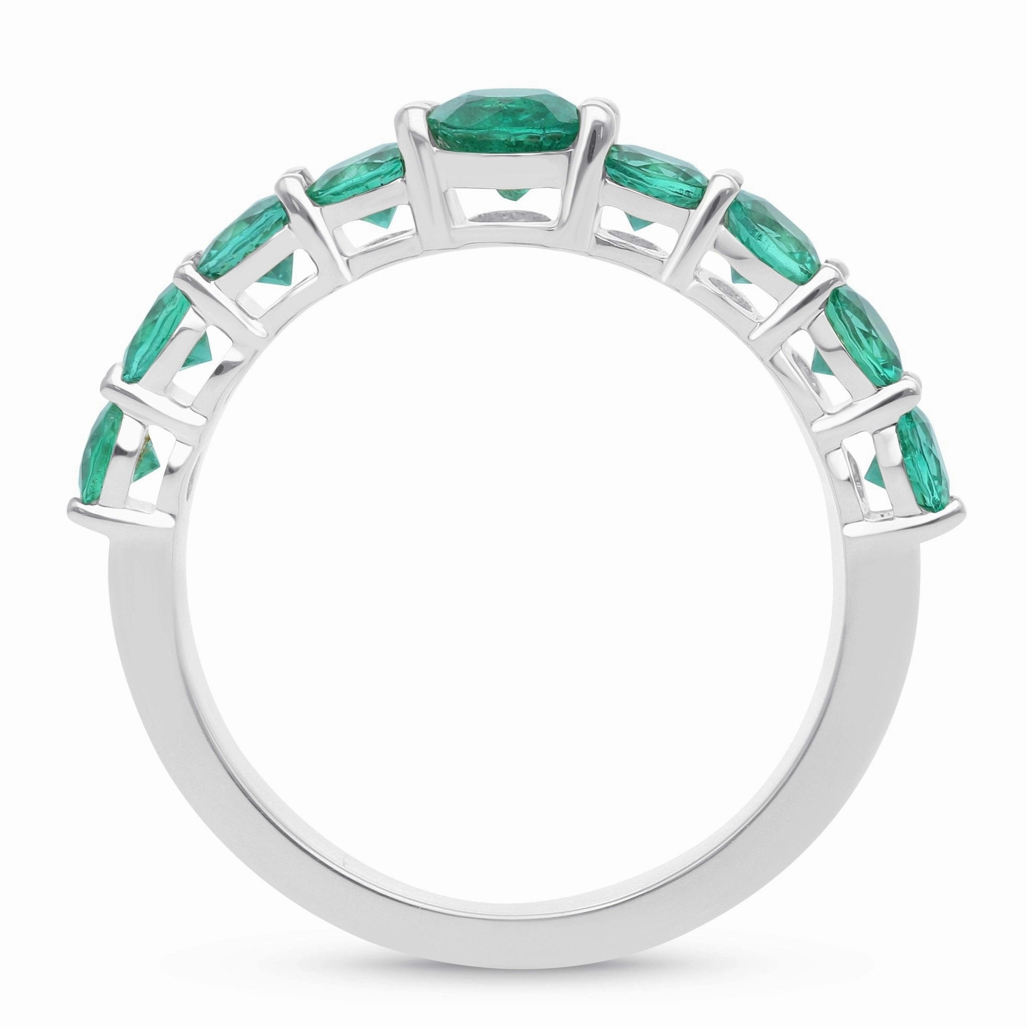 Esmeralda Stackable Ring - WG