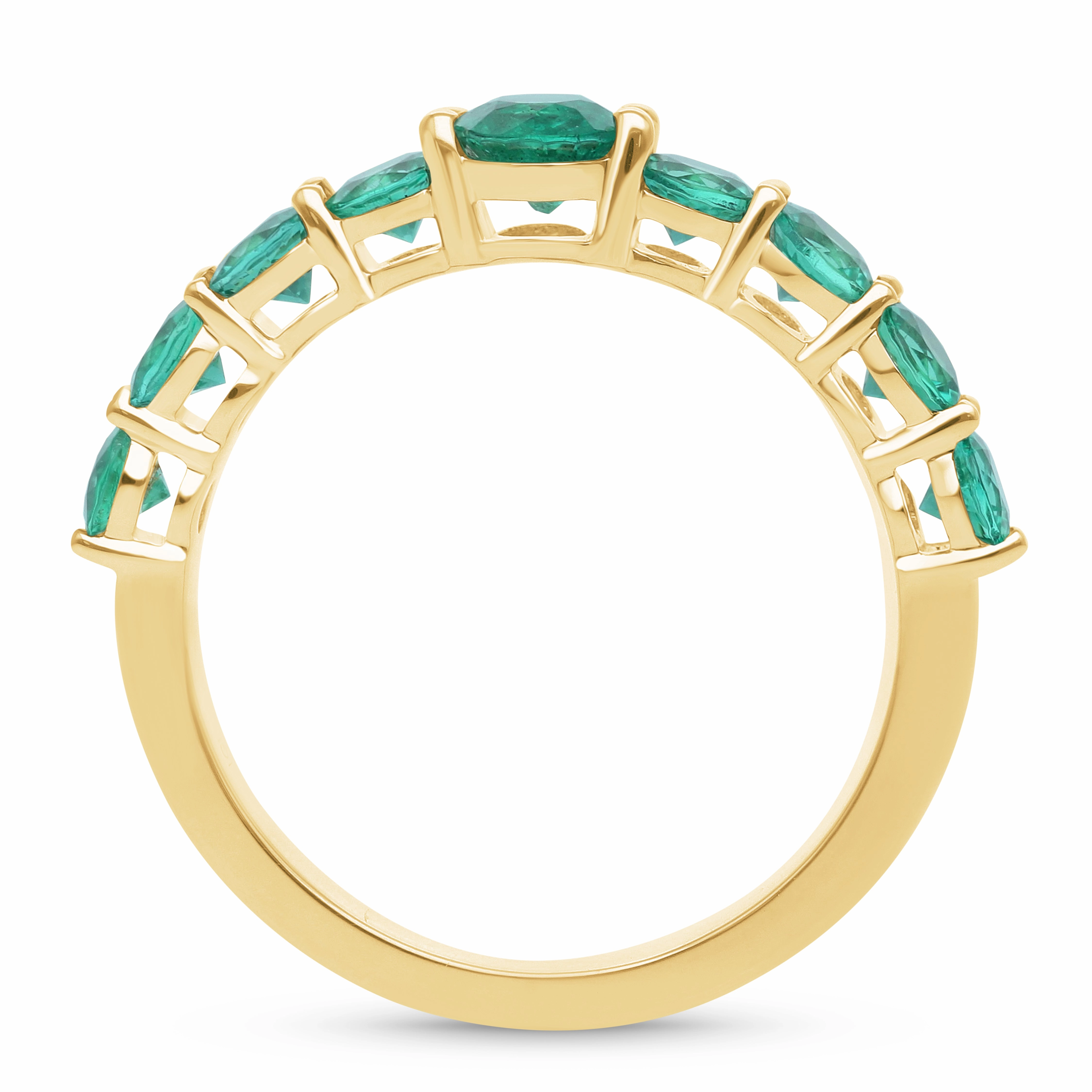 Esmeralda Stackable Ring - YG