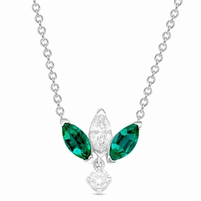 Fleur Necklace - WG