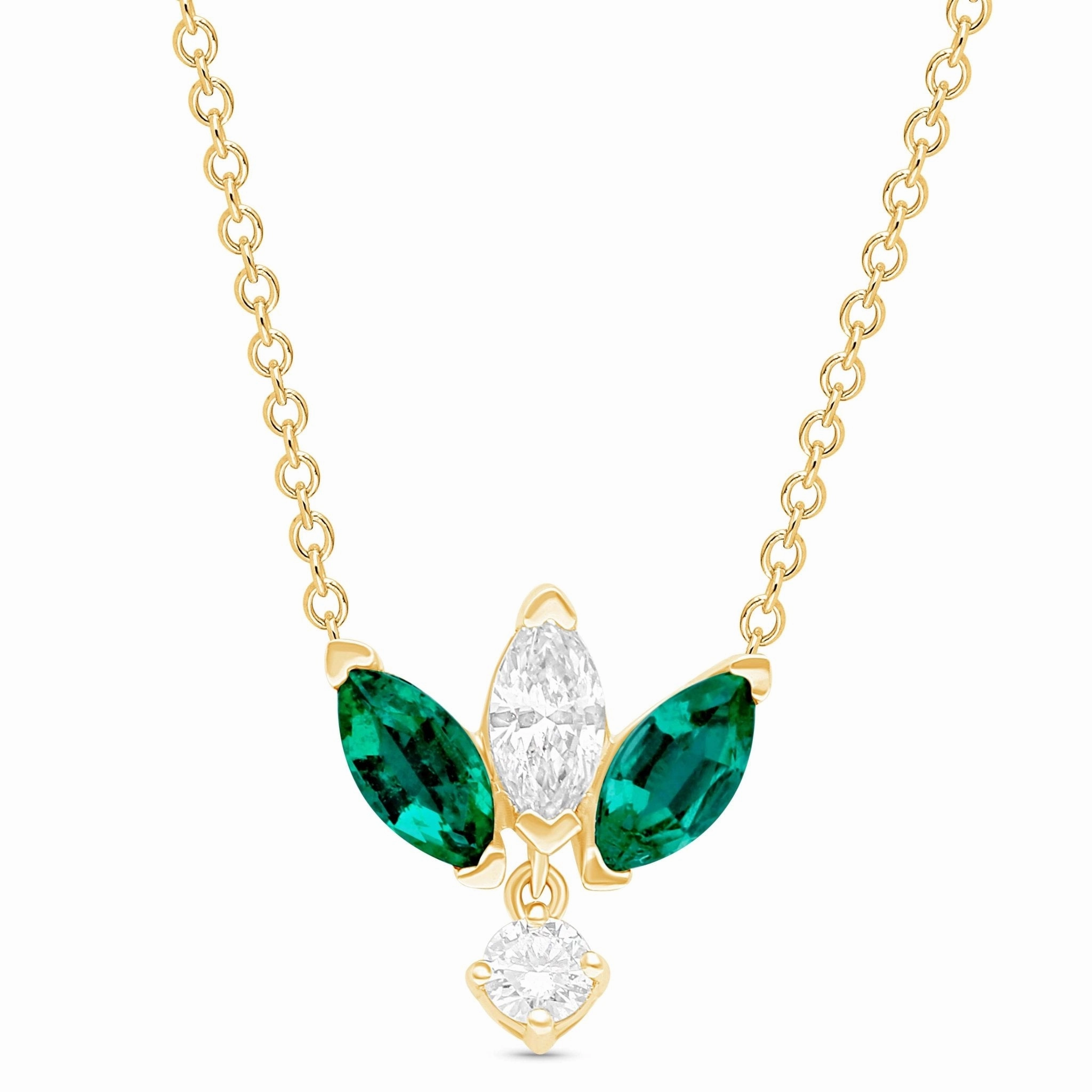 Fleur Necklace - YG