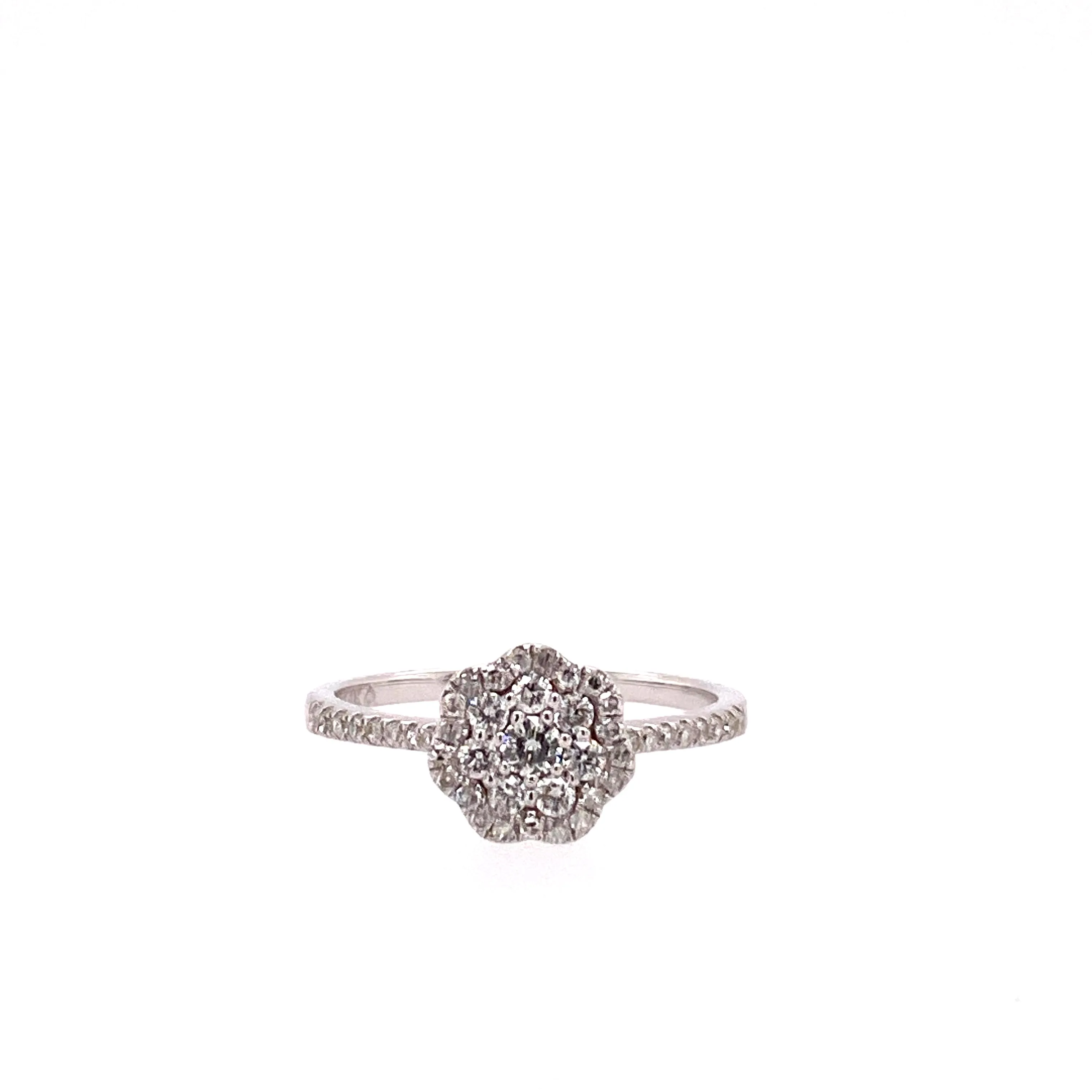 Flower Diamond Fashion Ring