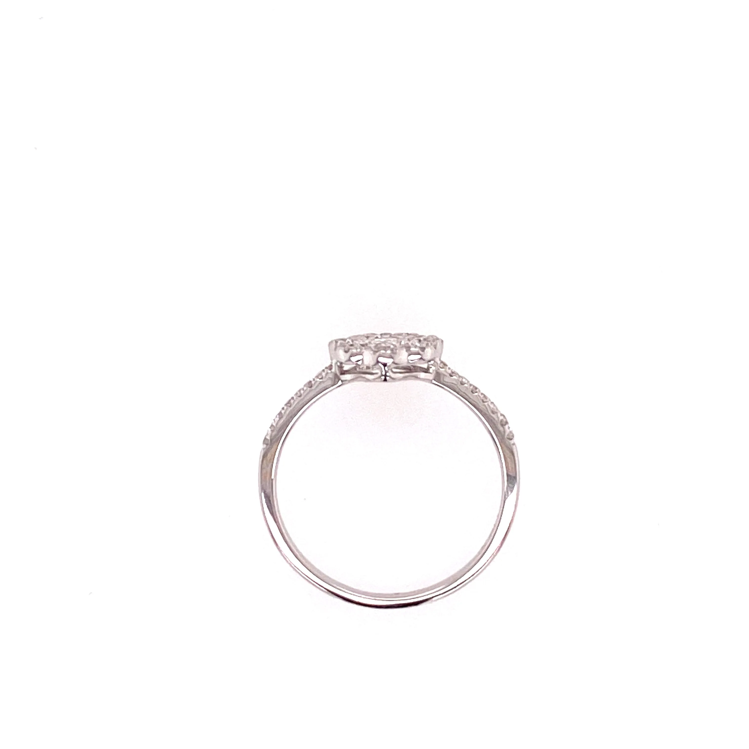 Flower Diamond Fashion Ring