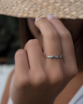 Friends Ring ~Sterling Silver 925~ SMR055