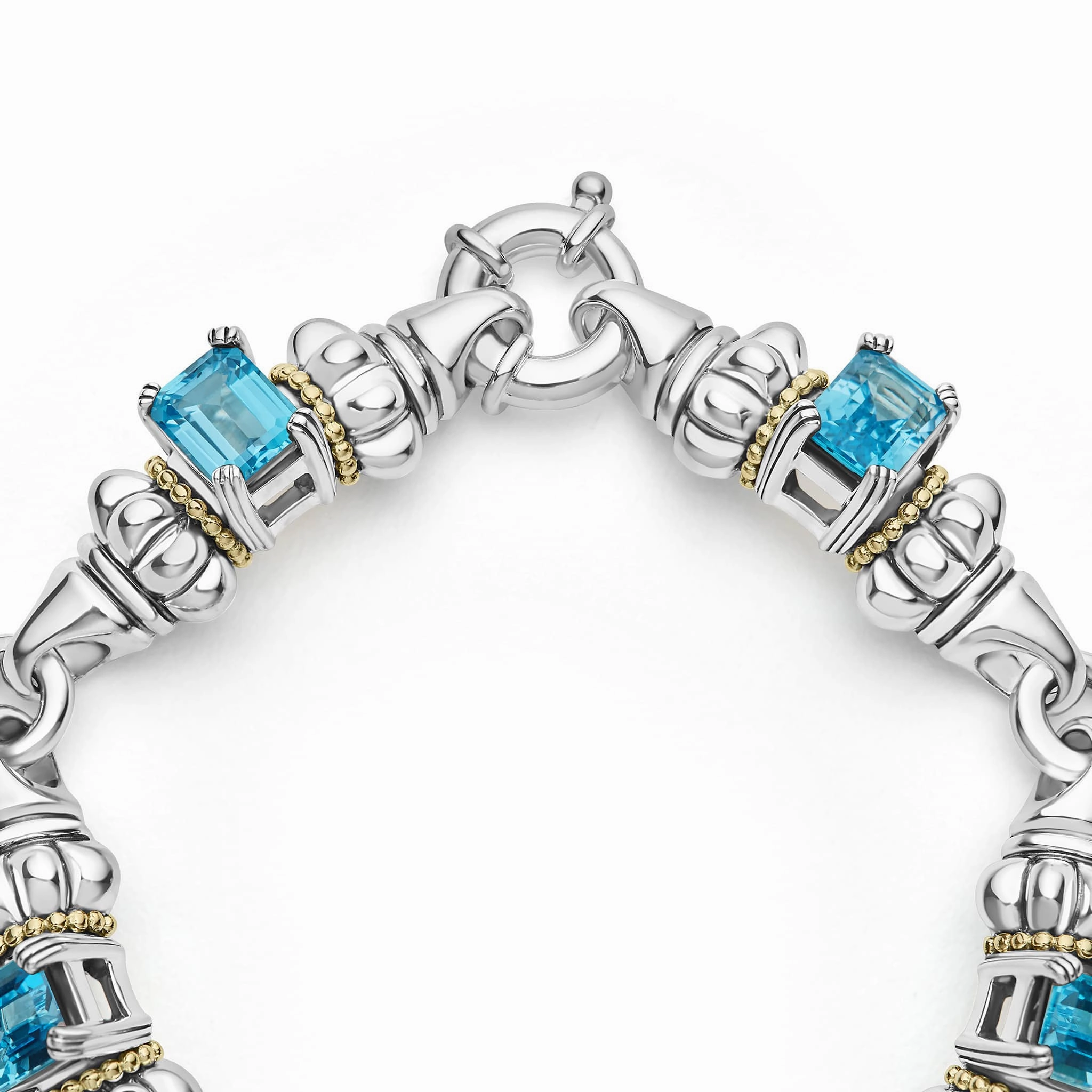 Glacier Classic Swiss Blue Topaz Bracelet
