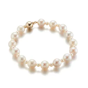 Gold Akoya Pearl Bracelet