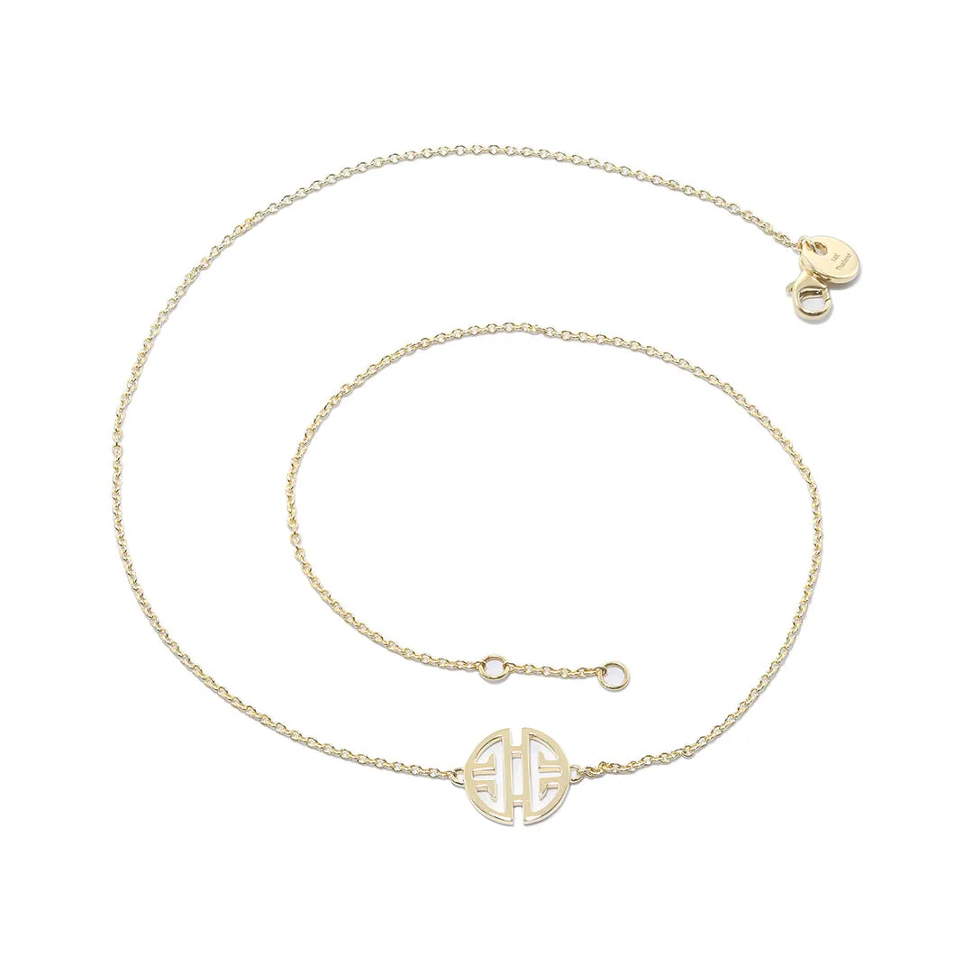 Gold Shou Chain Wrap Bracelet