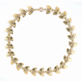 Gold Leaf Necklace