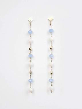 Gracie Beaded Earrings - Gold