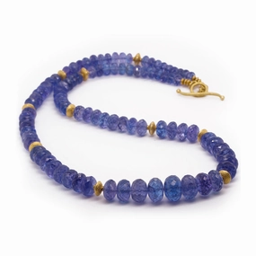 Graduated Tanzanite Necklace